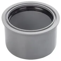AIRFIT Superkurz-Reduzierstück DN 90/75 Grau