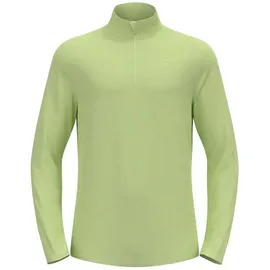 Odlo Midlayer 1/2 Zip Fleecepullover Shadow Lime / Lime Cream M