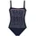 LASCANA Badeanzug Minimal Blau 40 Cup C