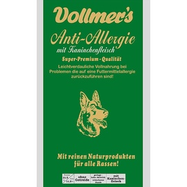 Vollmer's Anti Allergie mit Kaninchen 15 kg