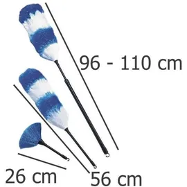 Maximex Staubwedel-Set 3-tlg. blau