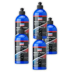 5x 500ml LIQUI MOLY 21761 Lackpolitur Polieren & Wachsen für mittlere Kratzer