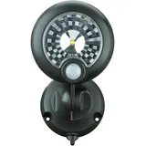mrbeams Außenstrahler LED 200 lm mit Bewegungsmelder 2er Set braun