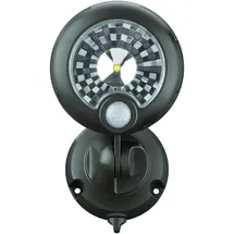 mrbeams Außenstrahler LED 200 lm mit Bewegungsmelder 2er Set braun
