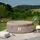 Home Deluxe Splash Ø 208 x 65 cm Beige inkl. Kissen, Getränkehalter und Sonnendach