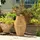 H & S Collection Laterne Kmtp Boho Bambus Beige