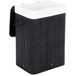 Songmics Wäschekorb 72 L schwarz