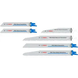 Bosch PRO Demolition Säbelsägeblatt Set 6-tlg.