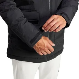 adidas Hooded Fur Parka Black L