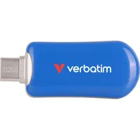 Verbatim Plectra Blue 512GB USB-C Flash Drive 30235