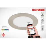 Telefunken Smarte LED-Leuchte »VIRGO«, silberfarben