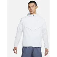 NIKE Herren Laufjacke Windrunner, WHITE/REFLECTIVE SILV, XL