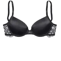 LASCANA Push-up-BH Damen schwarz Gr.90A