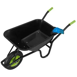 Juskys Schubkarre Garden 100 L - Schwarz