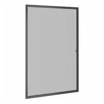 vidaXL Insektenschutz für Fenster 90 x 120 cm Anthrazit