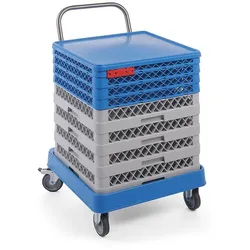 Hendi Trolley für Geschirrspülkörbe mit Griff