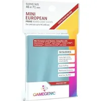 Gamegenic Prime Board Game Sleeves Ruby transparent, 50 Stück