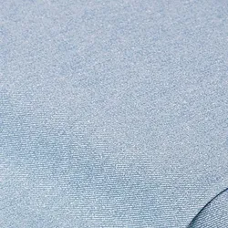 Baumwollstoff Jeans-Optik "Mona", blau/weiß