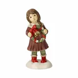GOEBEL Ein Kranz zum Advent 7 x 6 x 14,5 cm, bunt