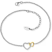 Engelsrufer Fußkette SS25 ERFS-HEART-BIG - silber