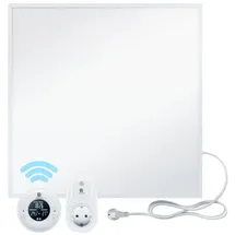 bringer-germany Bringer® Infrarotheizung - 300 (BRIH300) / BRTF: Funk Thermostat und Fernbedienung / Weiß