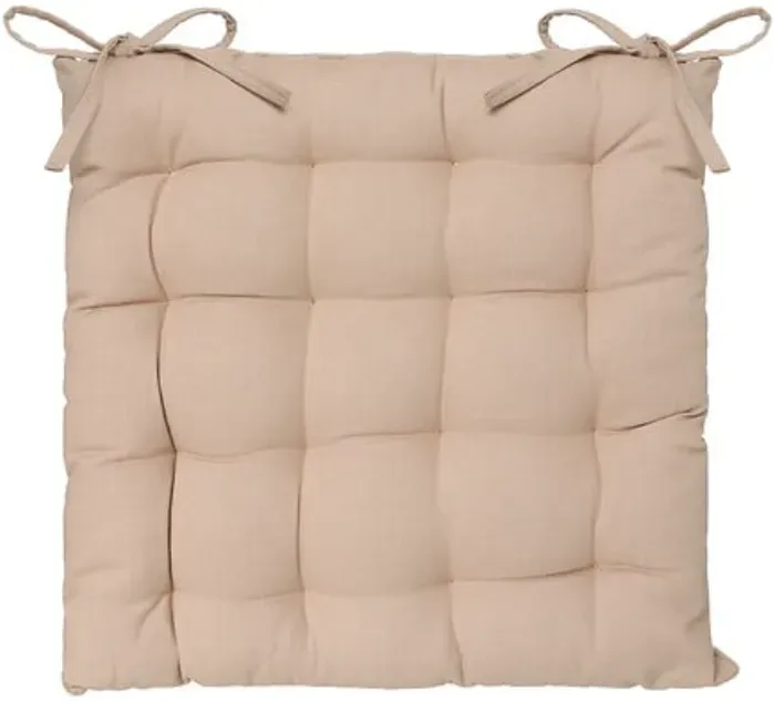 Sitzkissen 38 x 38 cm Leinen