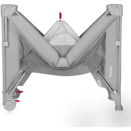 lionelo - Reisebett 3-in-1 Ellen Betongrau - Grau