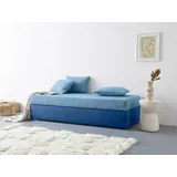 Maintal Polsterliege Diana blau 83 cm x 203 cm