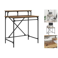 VidaXL Schreibtisch Altholz Braun