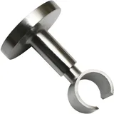 GARDINIA Deckenträger für Ø 20 mm Edelstahloptik