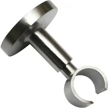 GARDINIA Deckenträger für Ø 20 mm Edelstahloptik