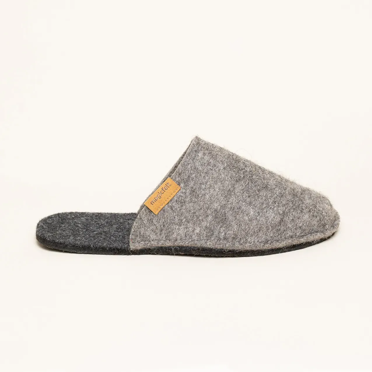 Magicfelt Magic Travel 2.0 Filzhausschuh für Damen & Herren | Größe 3839 - RE-steinschaf - 3839