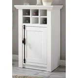 furn.design Kommode Hooge 63 x 100 cm Weiß