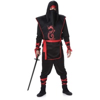 Karnival Costumes - Ninja-Kostüm für Herren Taille L