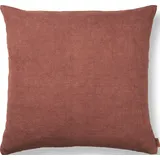 Ferm Living Heavy Linen Kissen 50 x 50 cm gedämpftes Rot