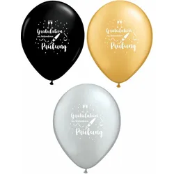 Segelken - Wunsch Ballon „Gratulation zur bestandenen Prüfung“