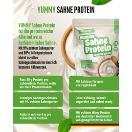 Vit4ever Yummy Sahne Protein Pulver 1000 g