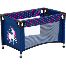 Bayer Doll's Pram Mega Set - Navy Unicorn