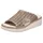 Rieker Extra Weit Pantolette beige, Größe 42