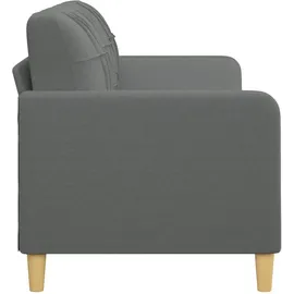 vidaXL 3-Sitzer-Sofa Dunkelgrau 180 cm Stoff
