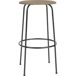 Afteroom Barhocker 75 cm beige Ledersitz