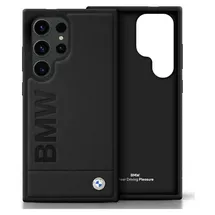 BMW Galaxy S25 Ultra Lederhülle schwarz