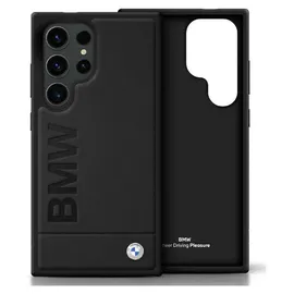 BMW Galaxy S25 Ultra Lederhülle schwarz
