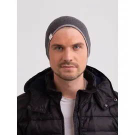 CASH-MERE.CH Kaschmir Beanie Silber
