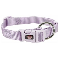TRIXIE Premium collar S: 25-40 cm/15 mm light lilac