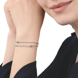 Tom Tailor Armband Edelstahl Silber 2100628 Größe 16+4 cm