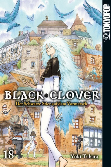 Der Schwarze Stier Auf Dem Vormarsch / Black Clover Bd.18 - Yuki Tabata  Kartoniert (TB)