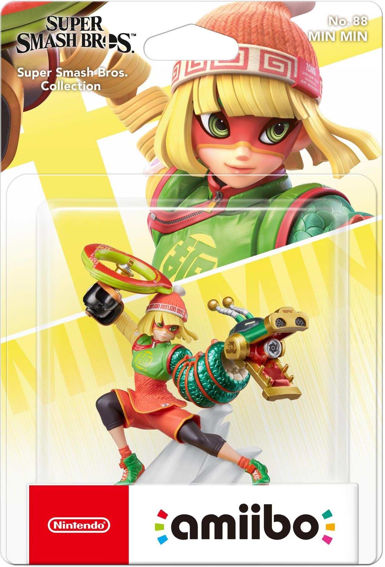Nintendo amiibo Super Smash Bros. Character - Min Min (Switch, 3DS), Weiteres Gaming Zubehör, Mehrfarbig