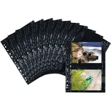 Herma Fotophan 13x18 cm schwarz genarbt,