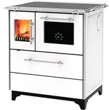 Küchenofen Alfa Plam Donna 70 Eco Design Dauerbrandherd Weiß 5 kw  A NEU